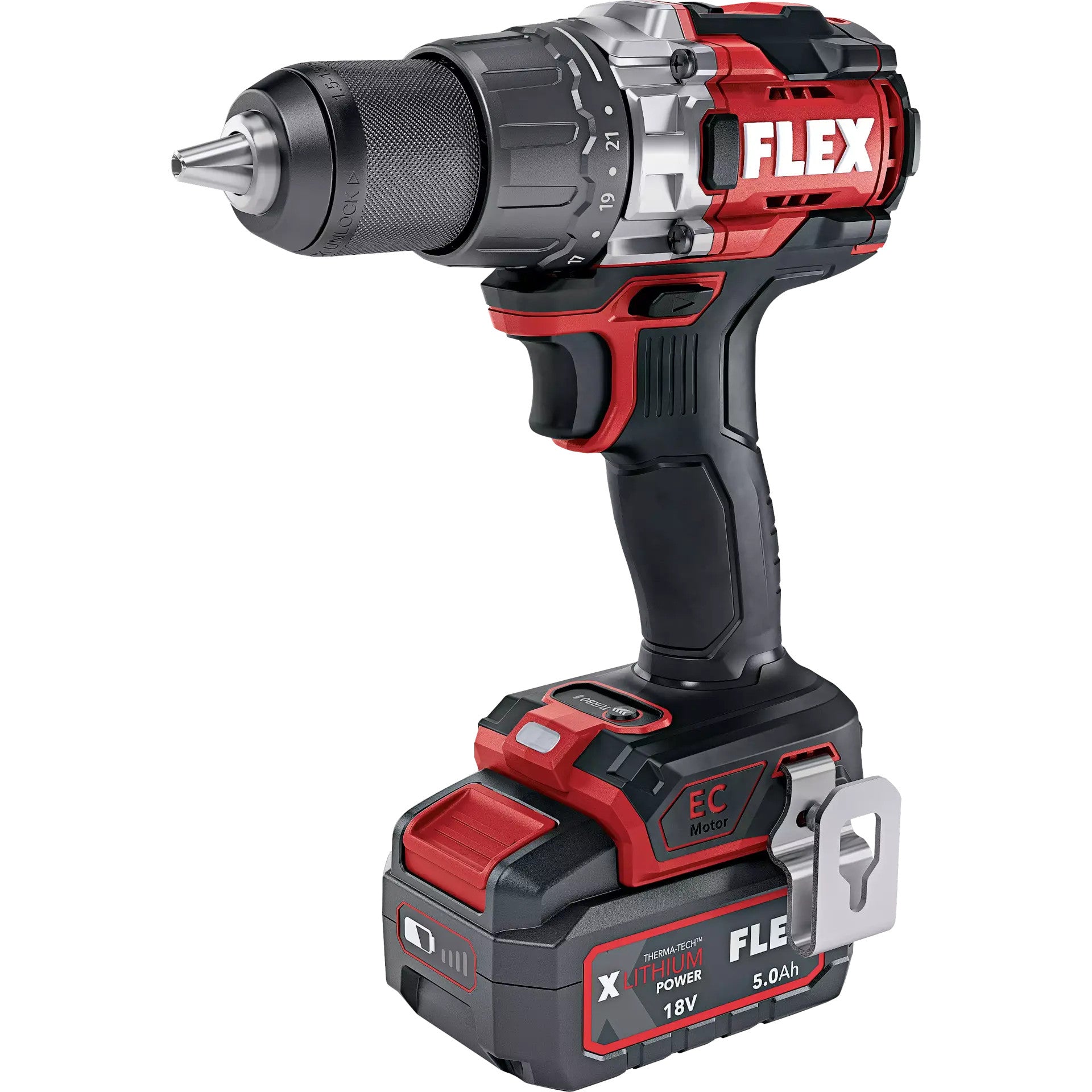 FLEX Cordless Drill Driver 18V 2-Speed ​​DD 2G 18.0-EC HD C 531272