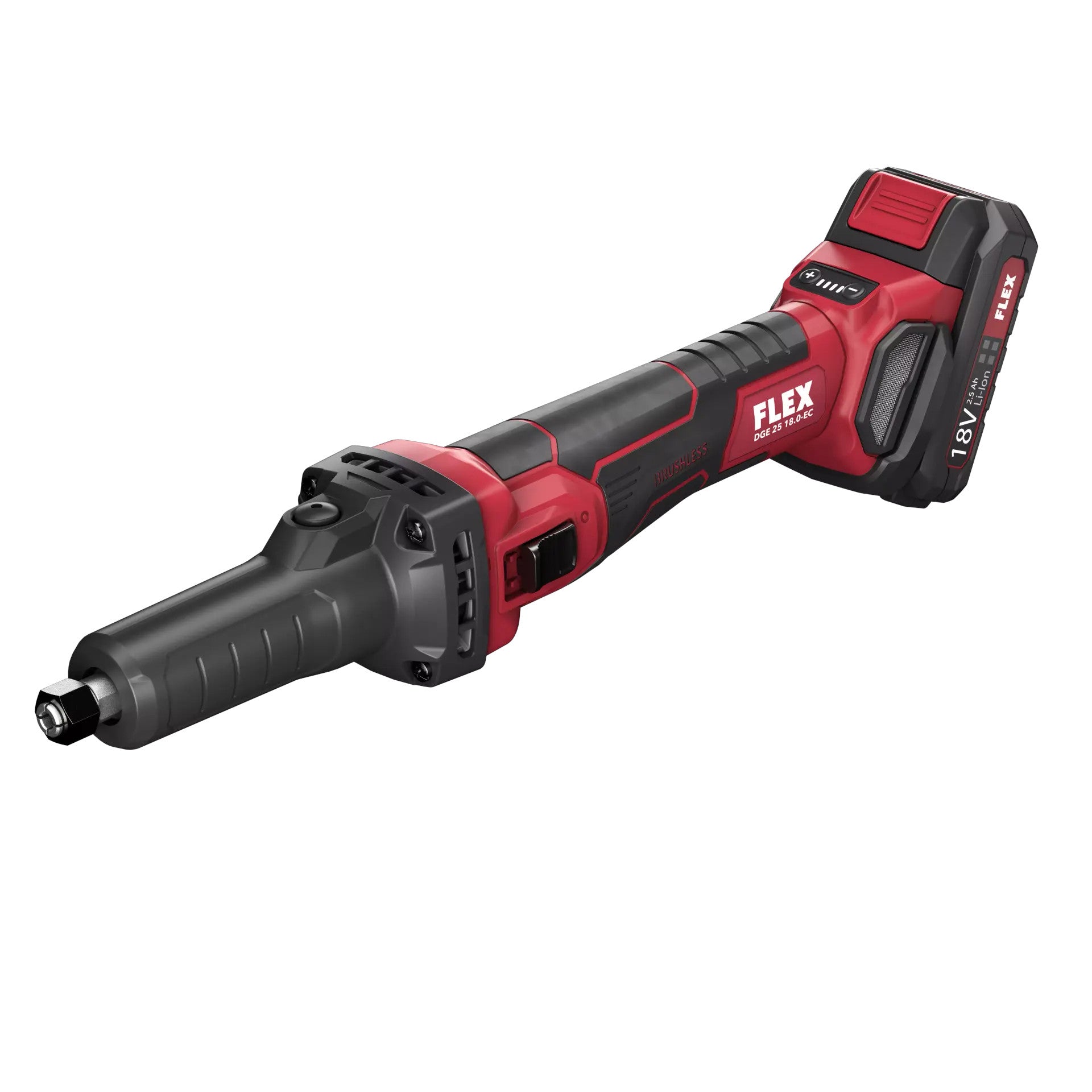 FLEX Akku-Geradschleifer 18V DGE 25 18.0-EC C 518867
