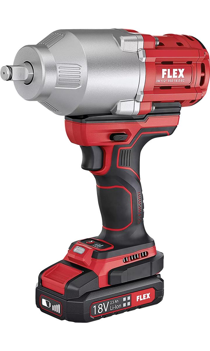 FLEX Cordless Impact Wrench 18V 1580Nm IW 1/2" 950 18.0-EC C 530189