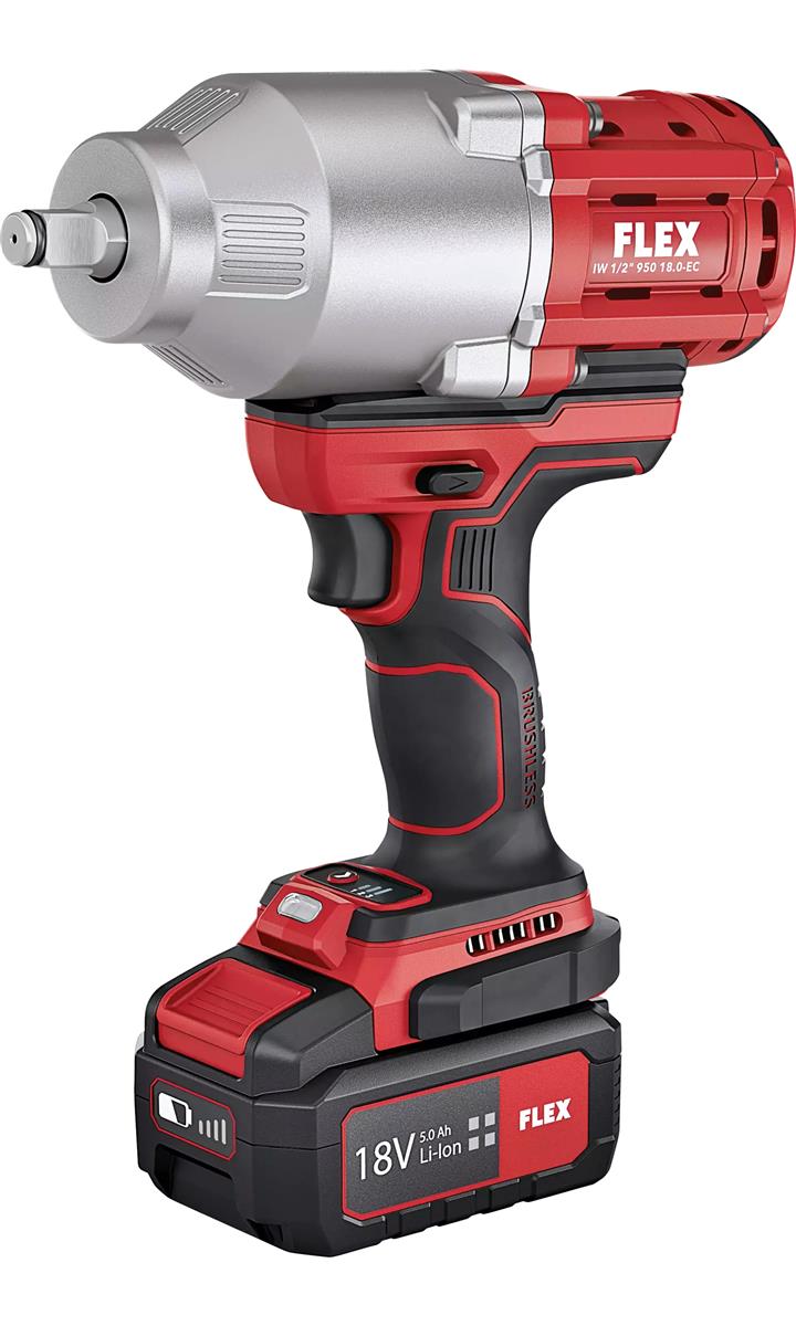 FLEX Cordless Impact Wrench 18V 1580Nm IW 1/2" 950 18.0-EC C 530189