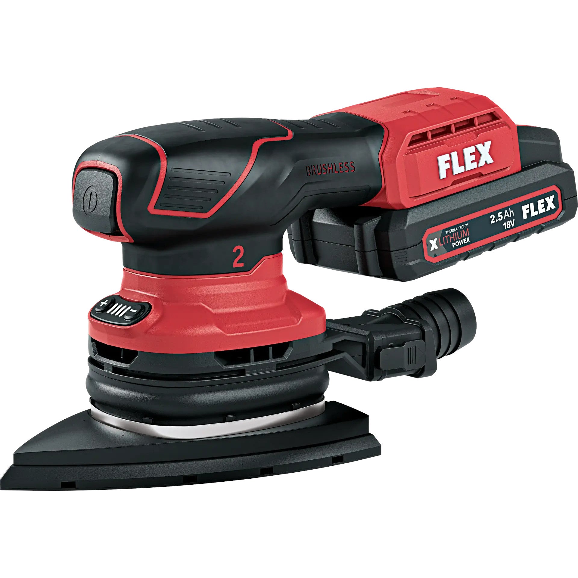 FLEX Akku-Deltaschleifer 18V  ODE 2-100 18-EC C 532087