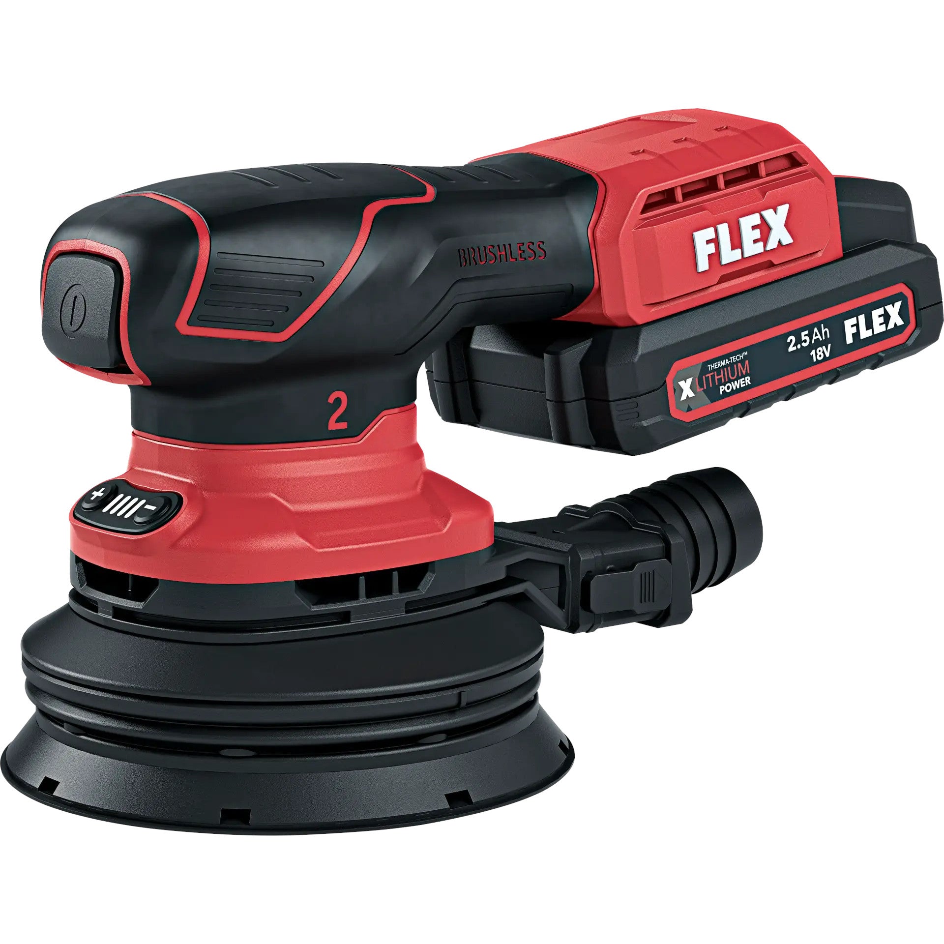 FLEX cordless eccentric sander 18V ORE 2-125 18-EC C 532081