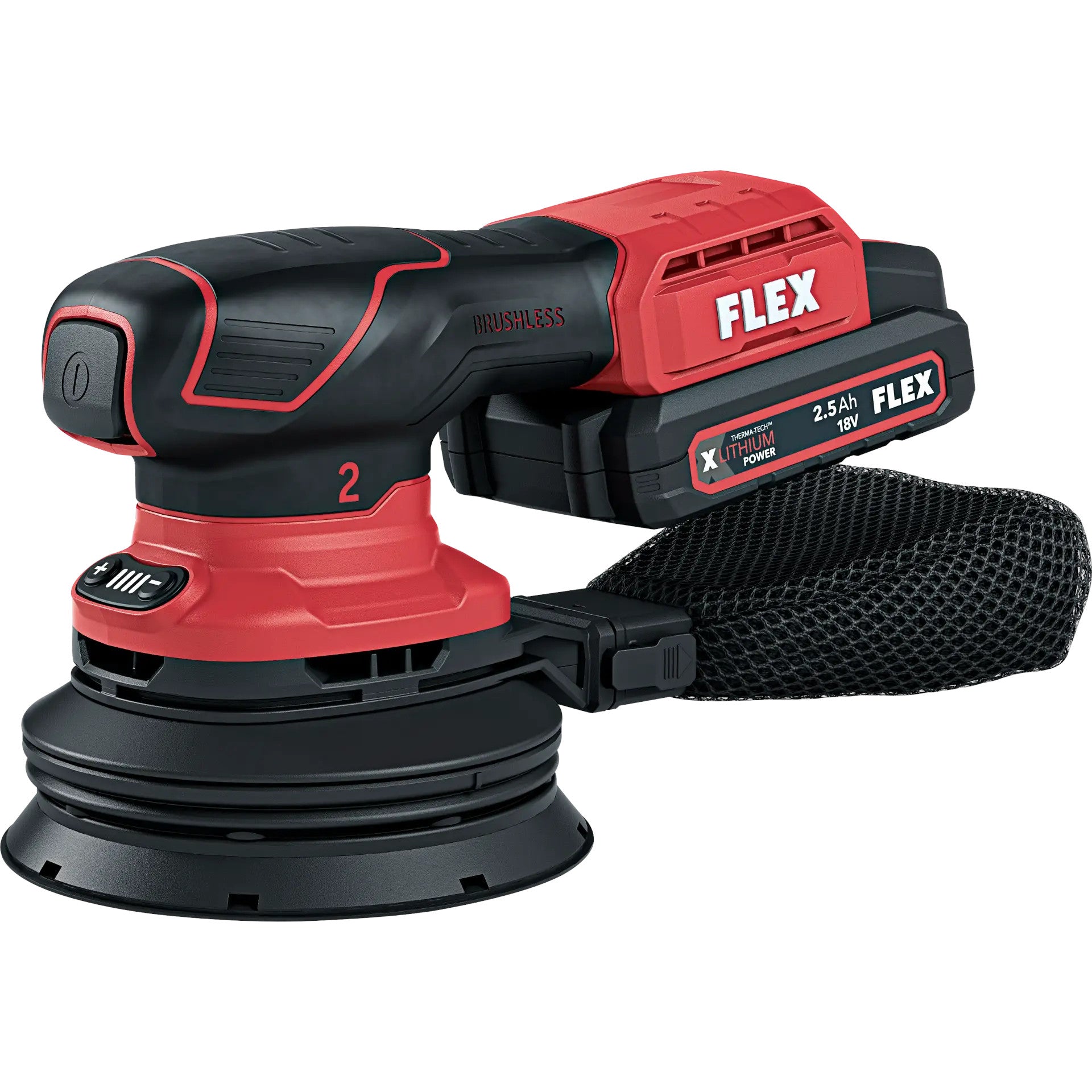 FLEX cordless eccentric sander 18V ORE 2-125 18-EC C 532081