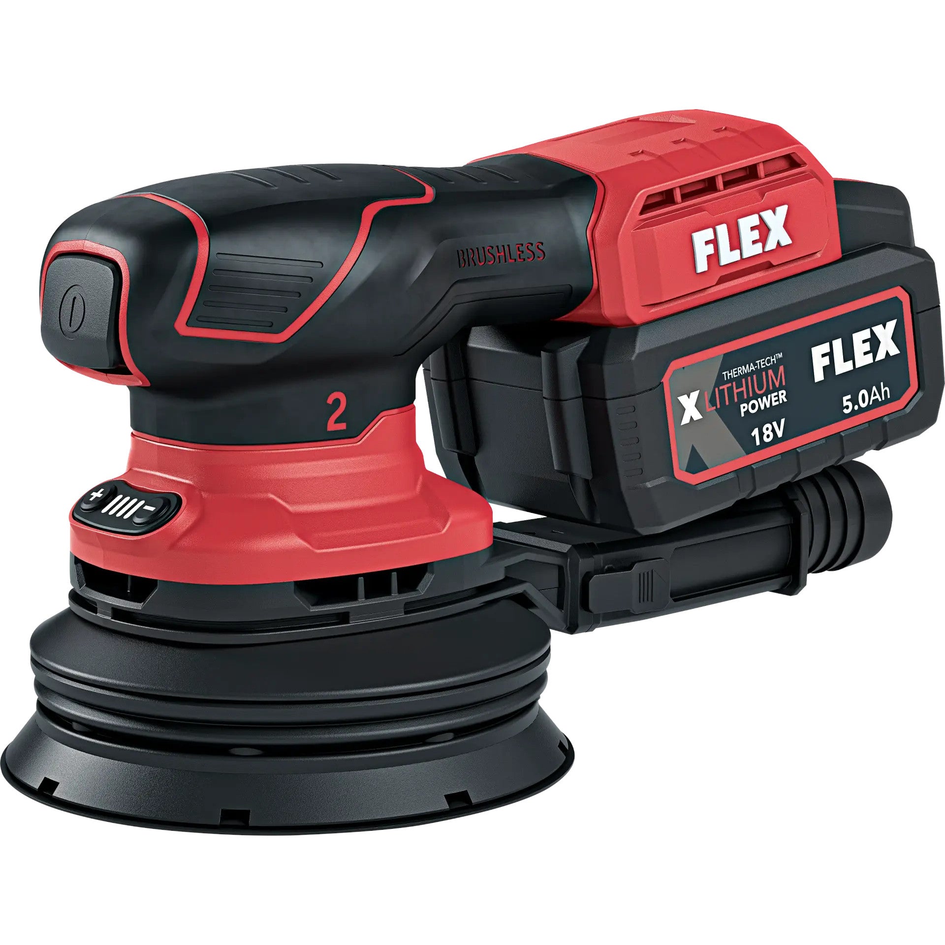FLEX cordless eccentric sander 18V ORE 2-125 18-EC C 532081