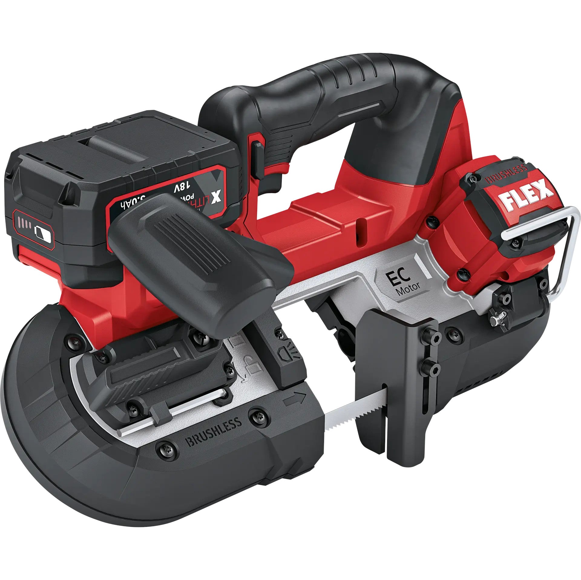 FLEX Akku-Bandsäge 18V SBE 64 18-EC Sortimo Werkzeugkoffer 531748