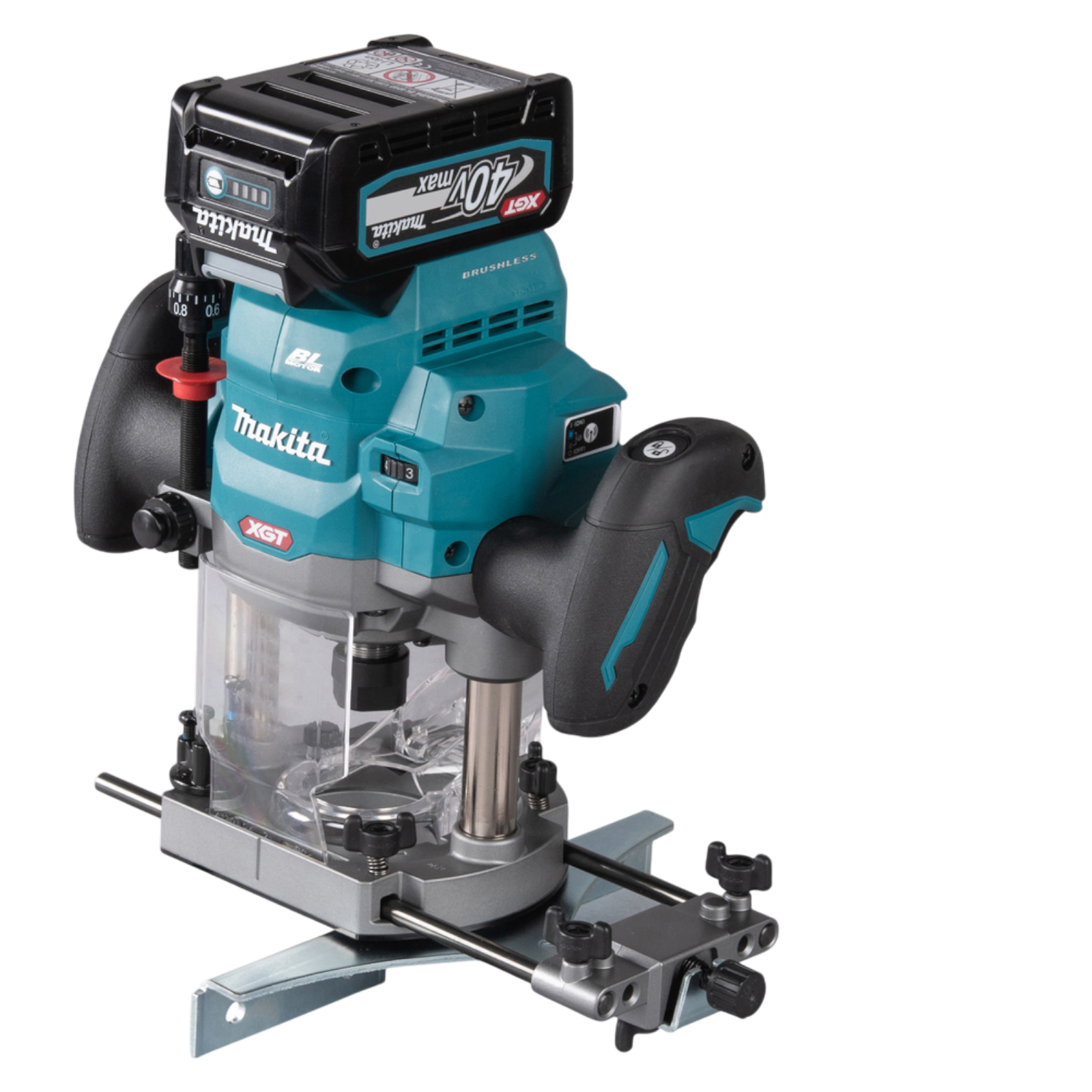 Makita Akku-Oberfräse 40V XGT RP001GZ 12mm