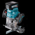 Makita Akku-Oberfräse 40V XGT RP001GZ 12mm