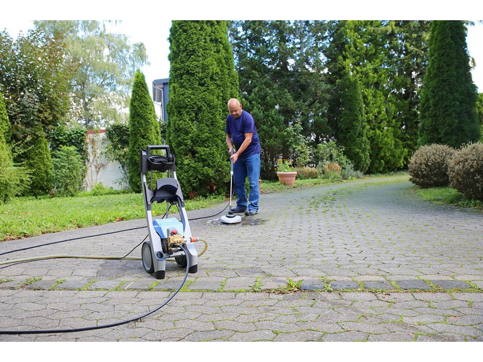 Kränzle Hochdruckreiniger Quickly 497500 + UFO Terassenreiniger 41870