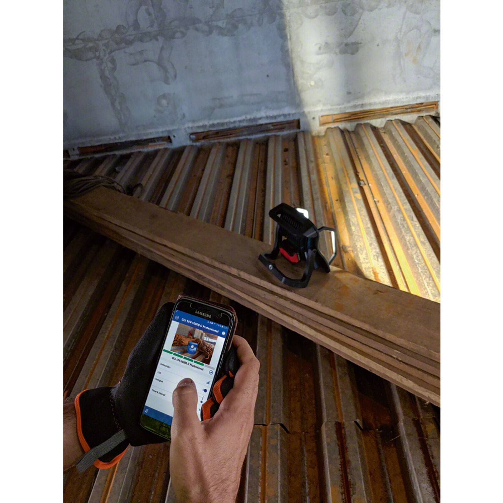 Bosch Akku-Lampe 18V GLI 18V-4000 C