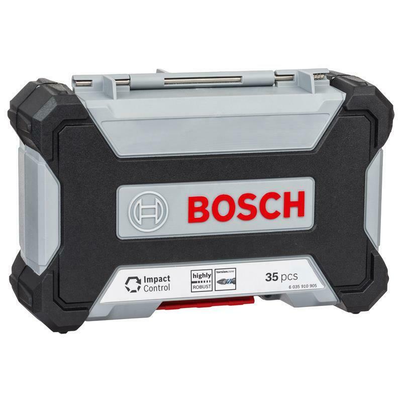 Bosch Bit-Sortiment 35-teilig schlagfest Bohrer-Set 1/4''