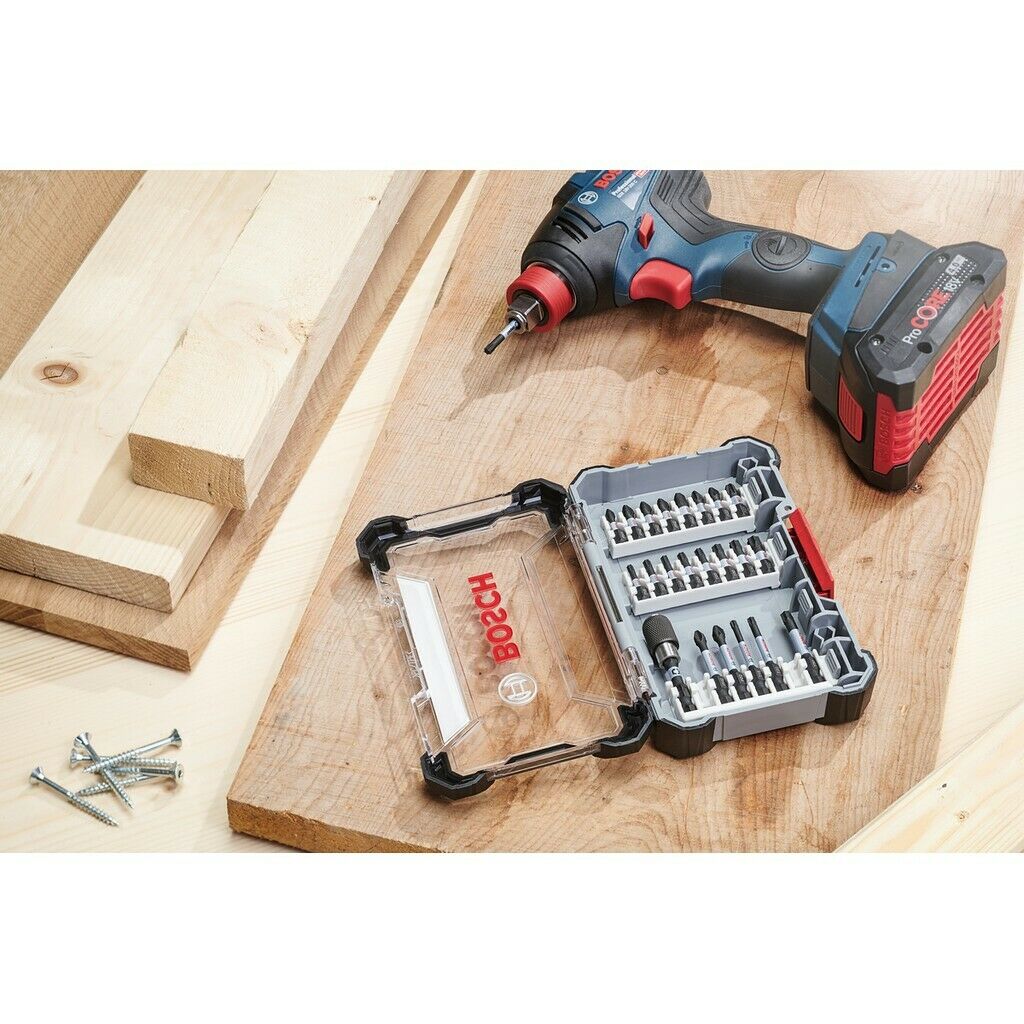 Bosch HSS-Bohrer Bit-Sortiment Set 35-teilig schlagfest