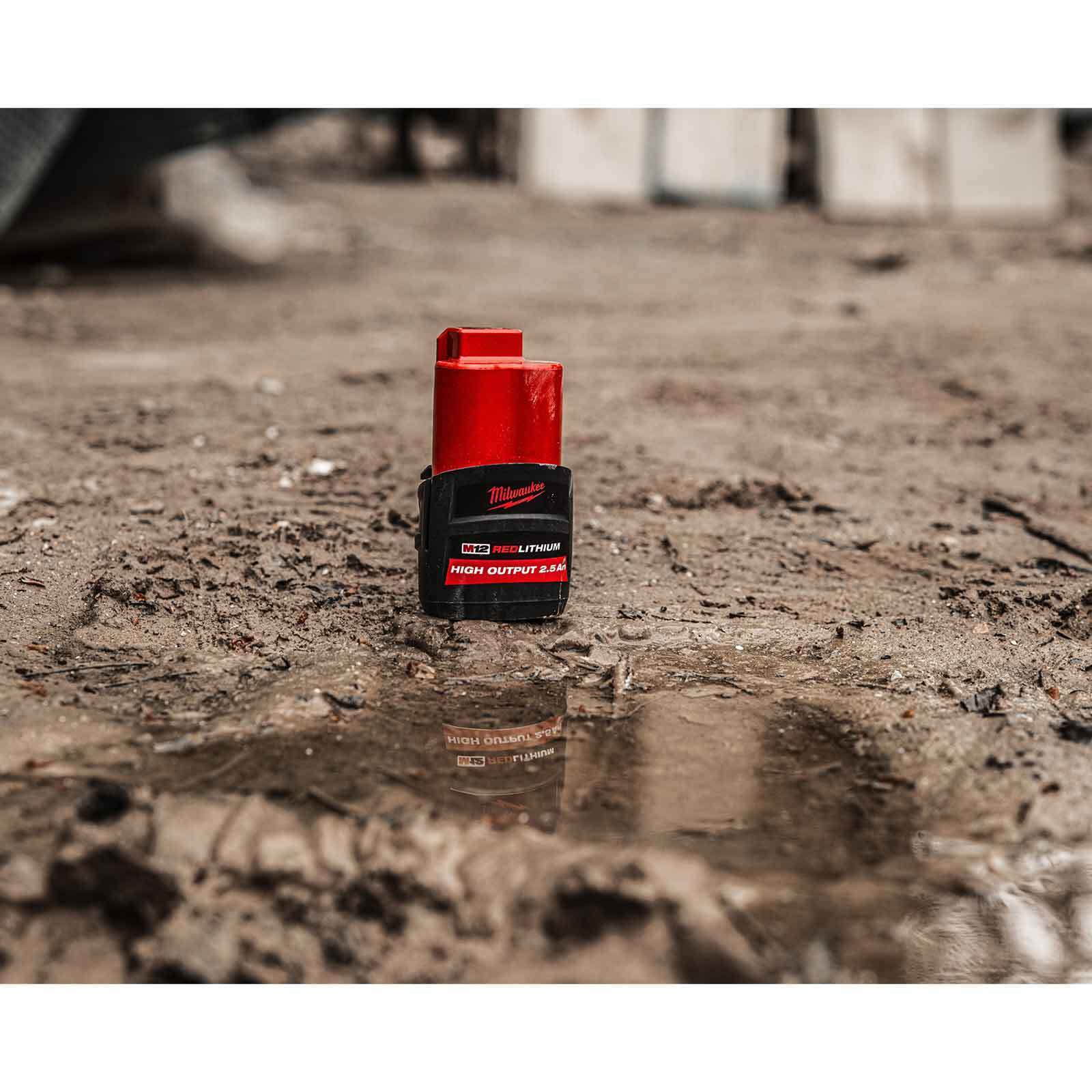 Milwaukee Akkupack 12V High Output M12 HB2.5 2.5Ah