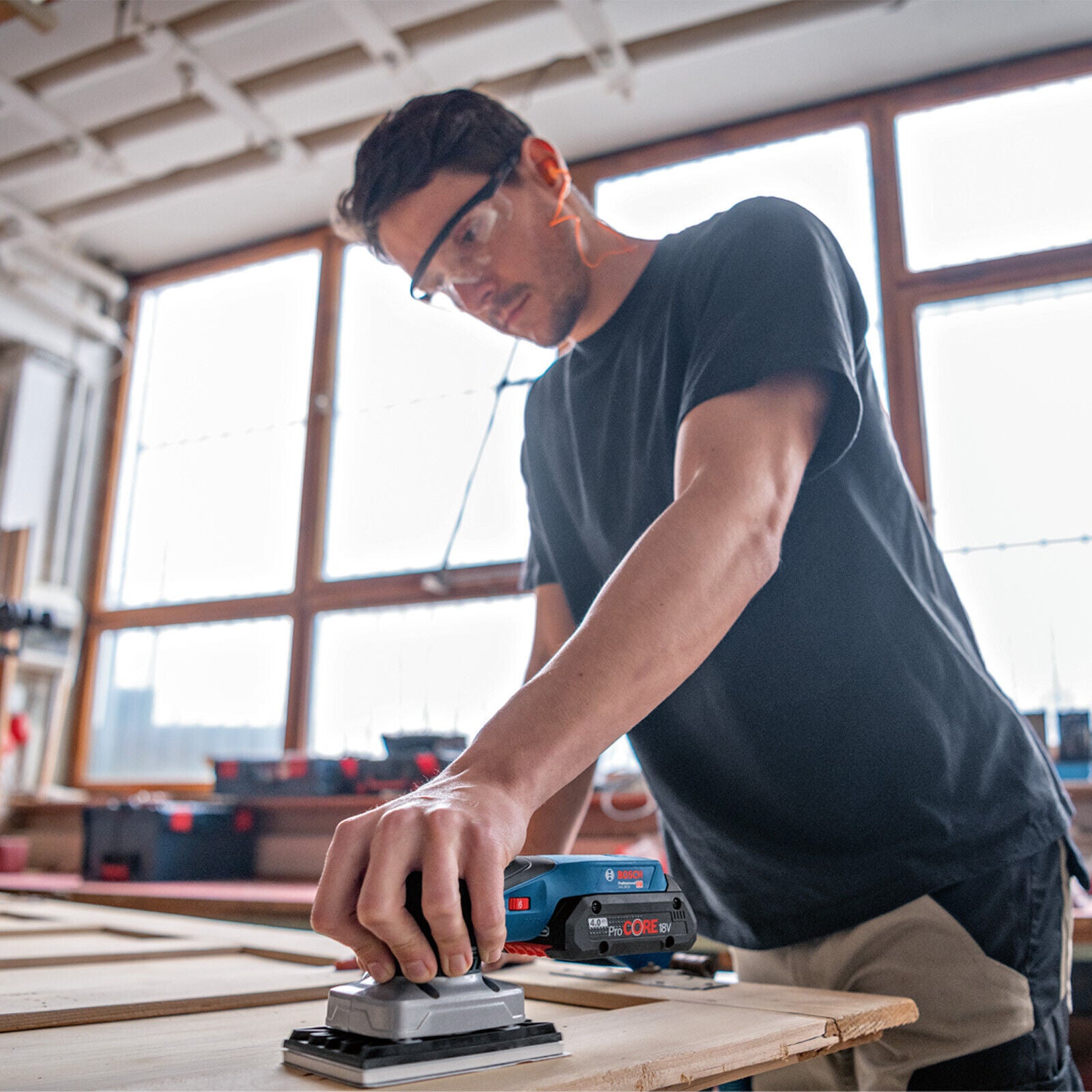 Bosch Akku-Schwingschleifer 18V GSS 18V-13