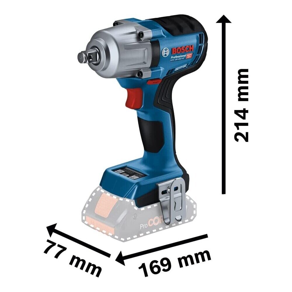 Bosch Akku-Schlagschrauber 18V GDS 18V-450 HC