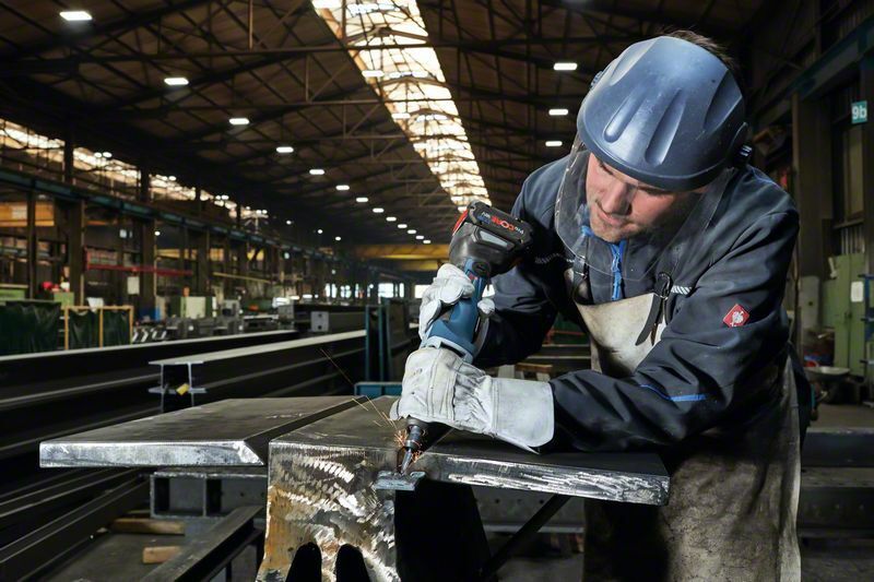 Bosch 18V Cordless Straight Grinder GGS 18V-23PLC