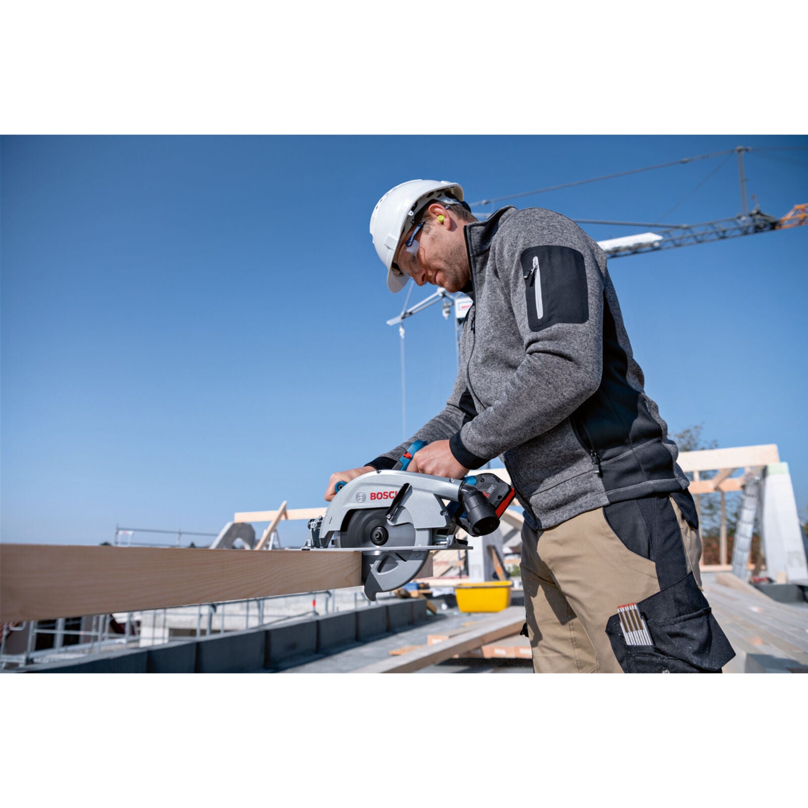 Bosch Akku-Handkreissäge 18V GKS 18V-70 L