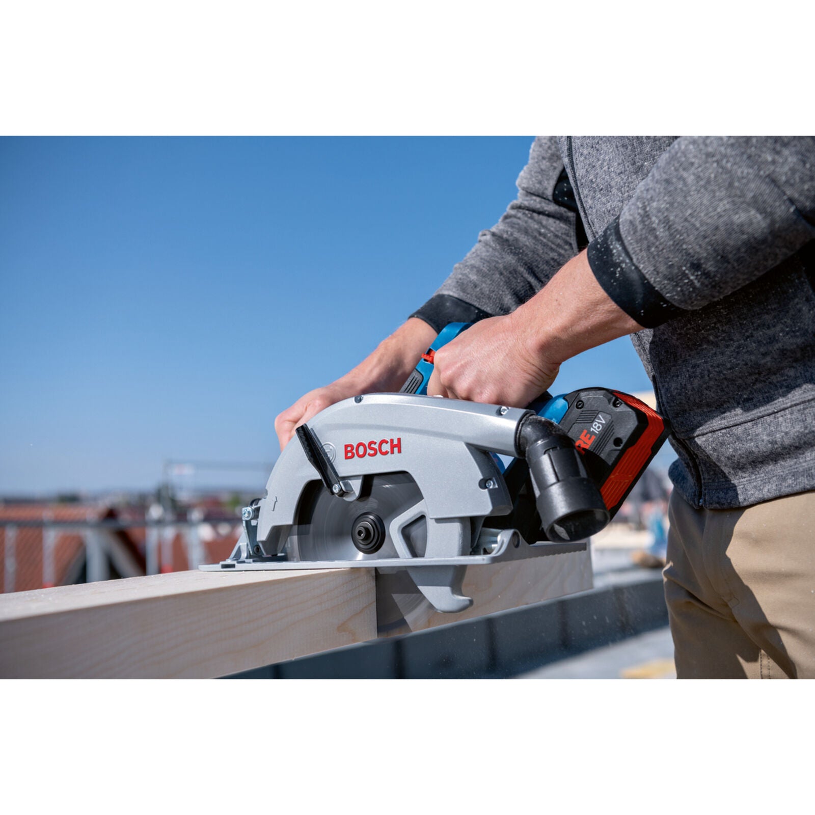 Bosch Akku-Handkreissäge 18V GKS 18V-70 L