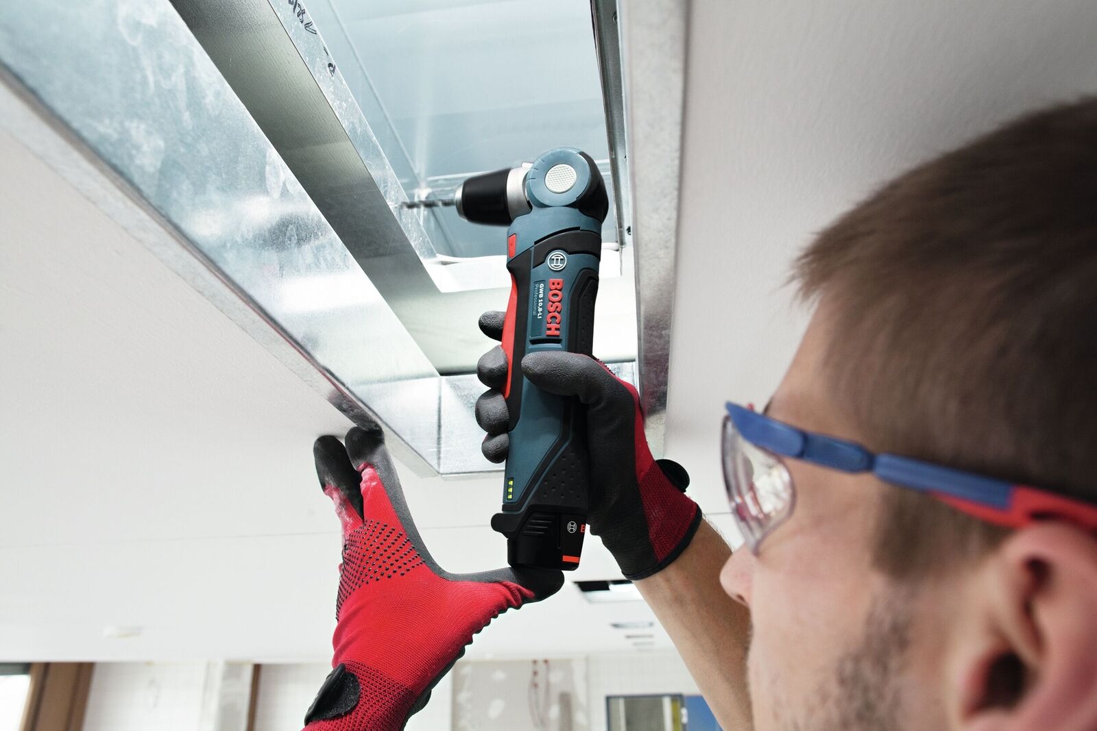 Bosch 12V Cordless Angle Drill GWB 12V-10 + L-BOXX