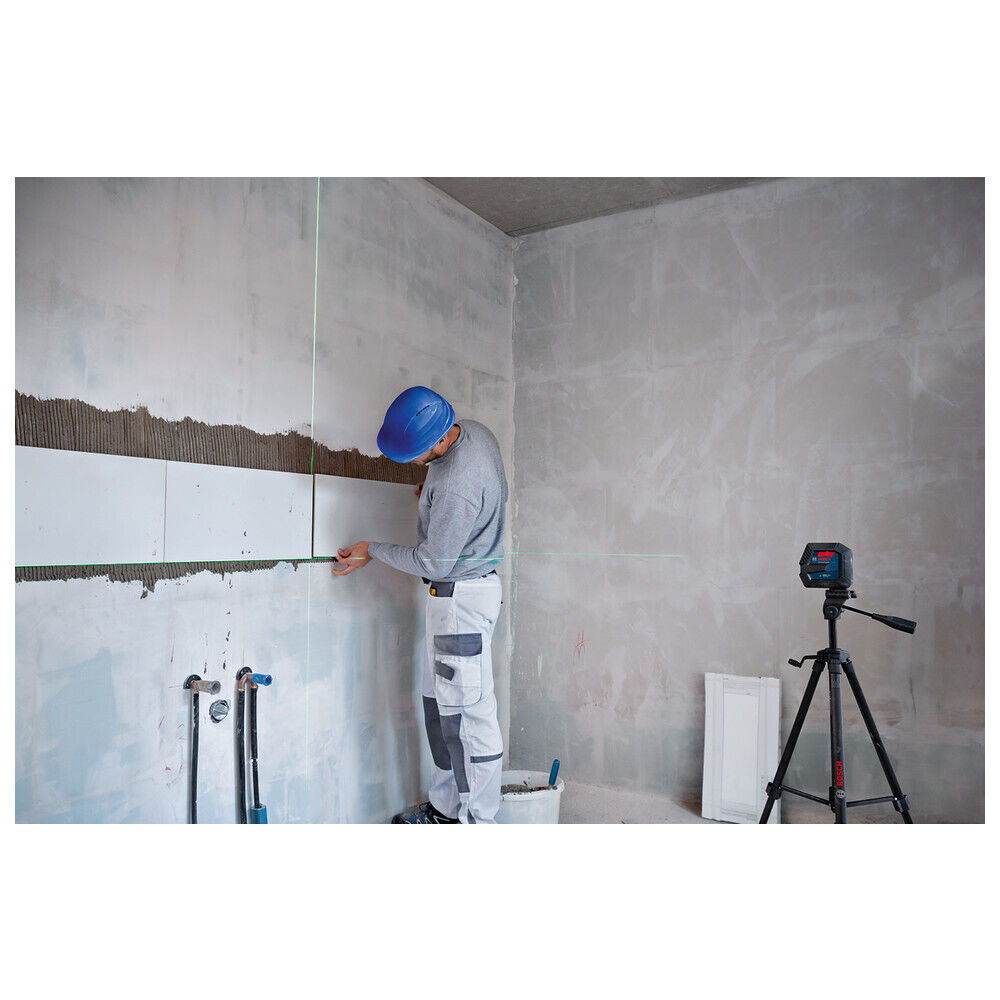 Bosch Linienlaser Kreuzlinienlaser GLL 2-15 G + Tasche