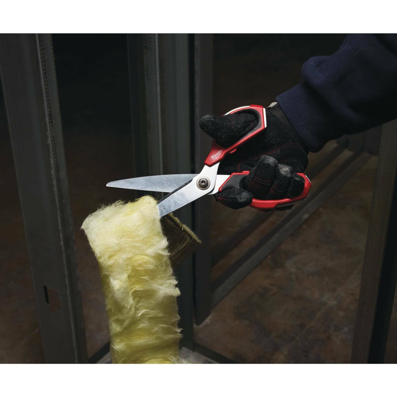 Milwaukee work scissors, plastic scissors, 115mm