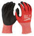 Milwaukee protective equipment, safety glasses, high-visibility vest, cut-resistant gloves