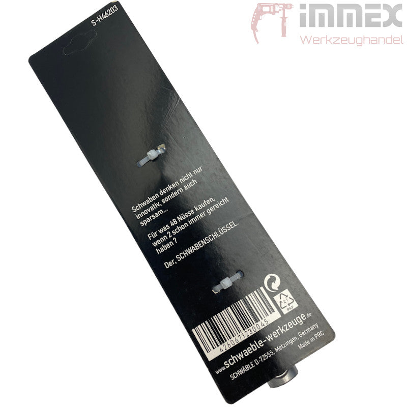 SCHWÄBLE® Schwabenschlüssel Vielzahn Steckschlüssel 8-19mm