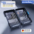 SCHWÄBLE® 16-piece drill bit set: wood drill bits, metal drill bits, HSS masonry drill bits