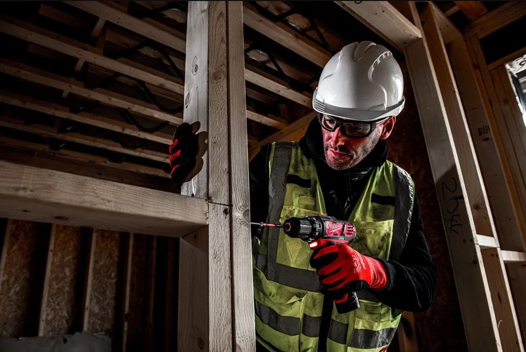 Milwaukee Akku-Bohrschrauber 12V BDD-201C + Bit-Sortiment Schrauber + Akku