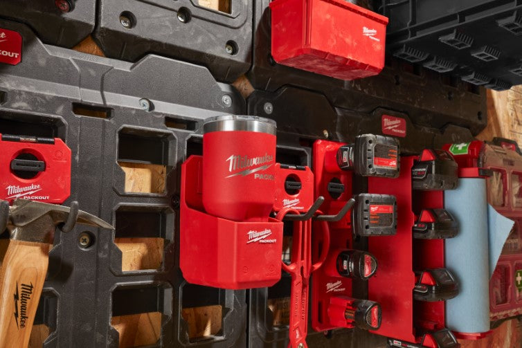 Milwaukee PACKOUT Aufbewahrungslösungen Becherhalter Papierhalter Zangenhalter