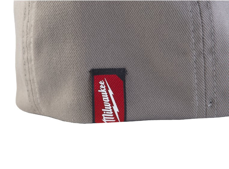 Milwaukee Baseball Cap Hat Cap Grey Red Black