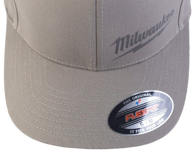 Milwaukee Baseball Cap Hat Cap Grey Red Black