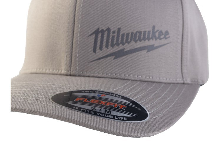 Milwaukee Baseball Cap Hat Cap Grey Red Black