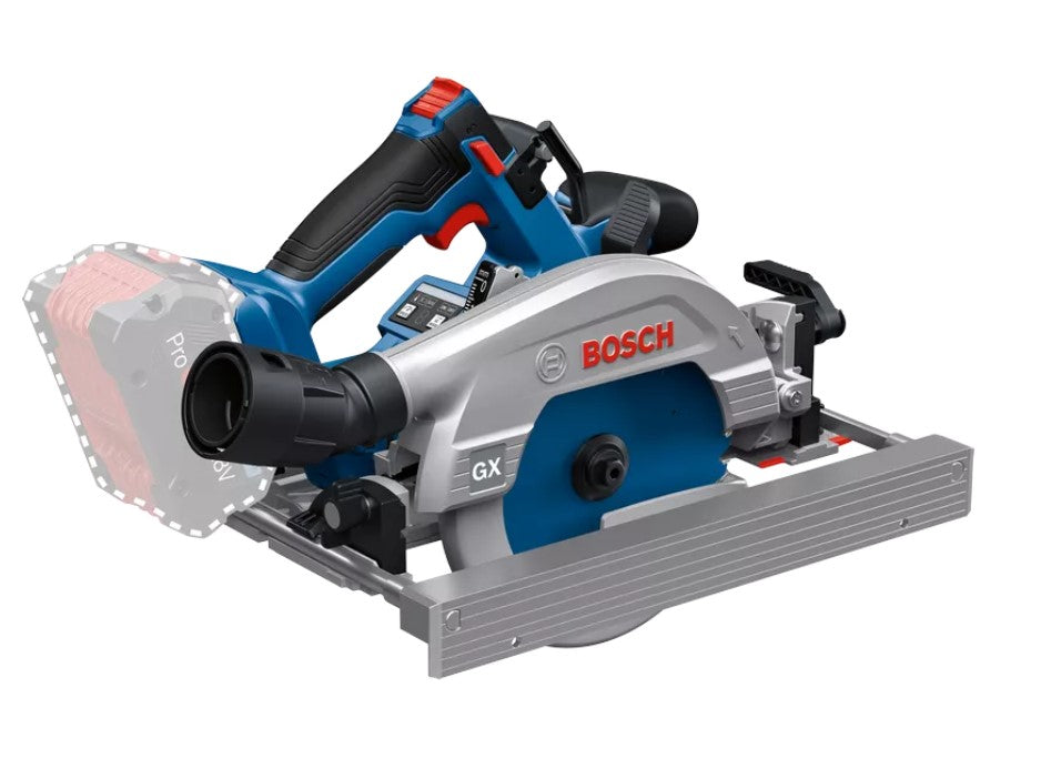 Bosch 18V cordless circular saw GKS 18V-57-2 GX + guide rail FSN440X
