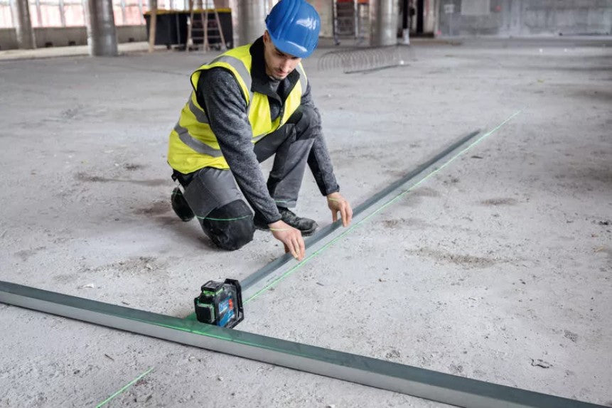 Bosch Linienlaser Kreuzlinienlaser 360° GLL 80-33 G+LB10+DK20+BA3.7V XL+Koffer