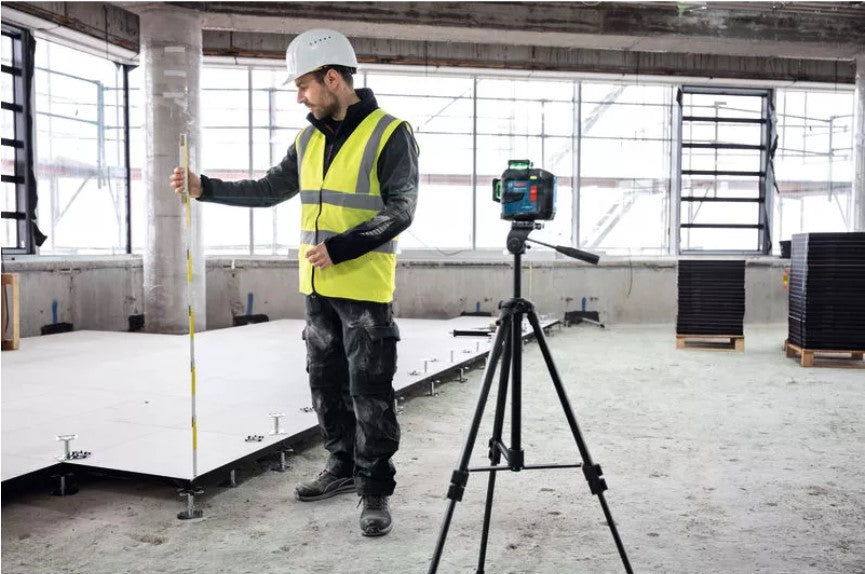 Bosch Linienlaser Kreuzlinienlaser 360° GLL 80-33 G+LB10+DK20+BA3.7V XL+Koffer