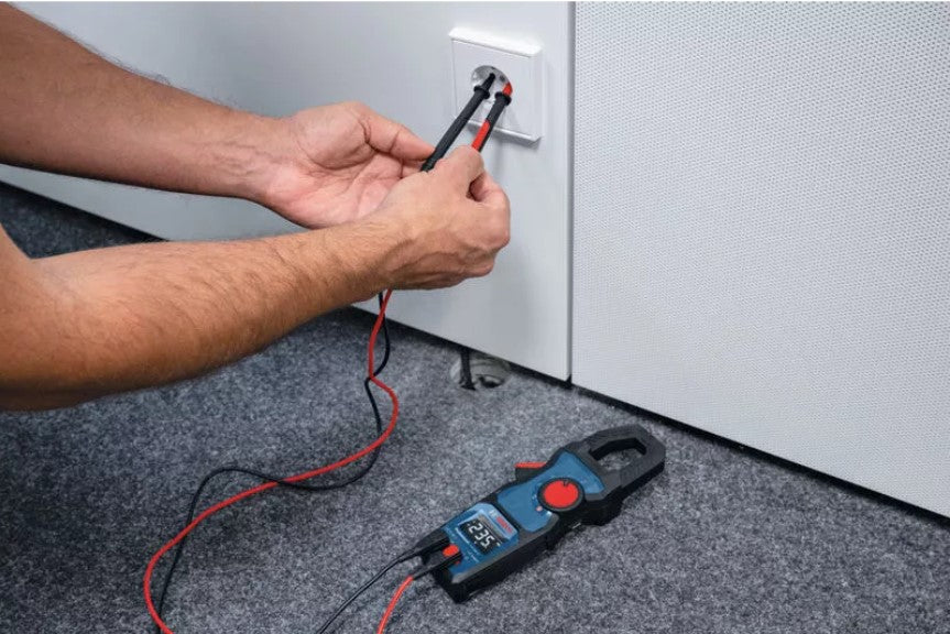 Bosch Strommesszange GMC 600-15 + MH 1 Professional 0601077601