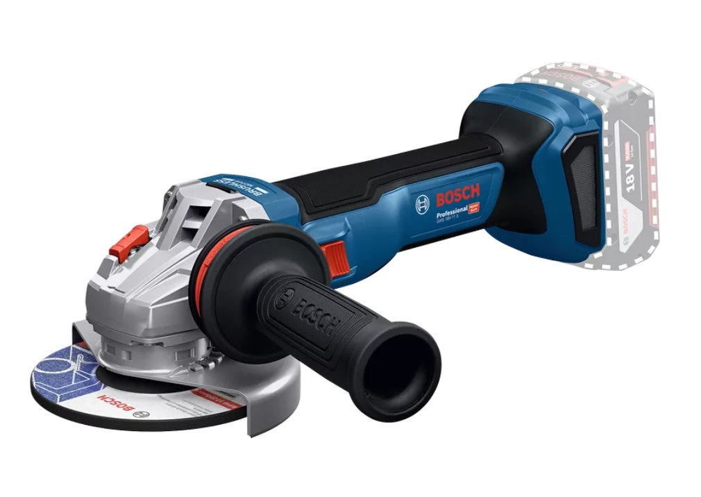 Bosch Akku-Winkelschleifer 18V GWS 18V-11 S + Sortimo L-Boxx 06019N4001