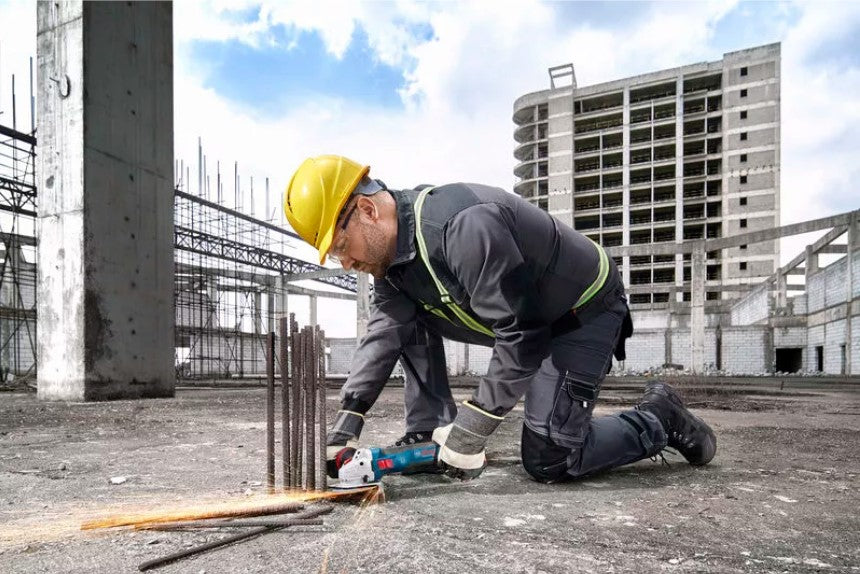 Bosch Akku-Winkelschleifer 18V GWS 18V-11 S + Sortimo L-Boxx 06019N4001