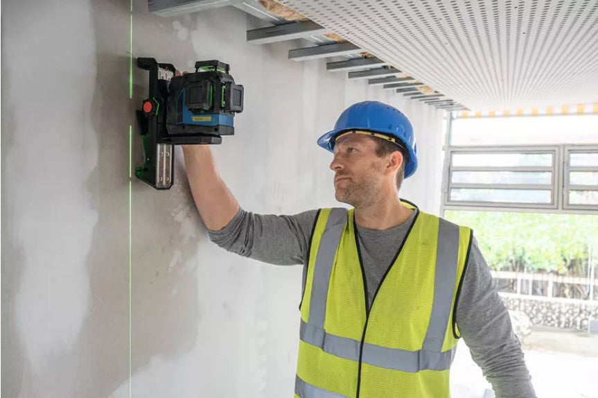 Bosch 12V 3x360° Green Cordless Line Laser Set GLL 12V-100-33 CG 0601065401