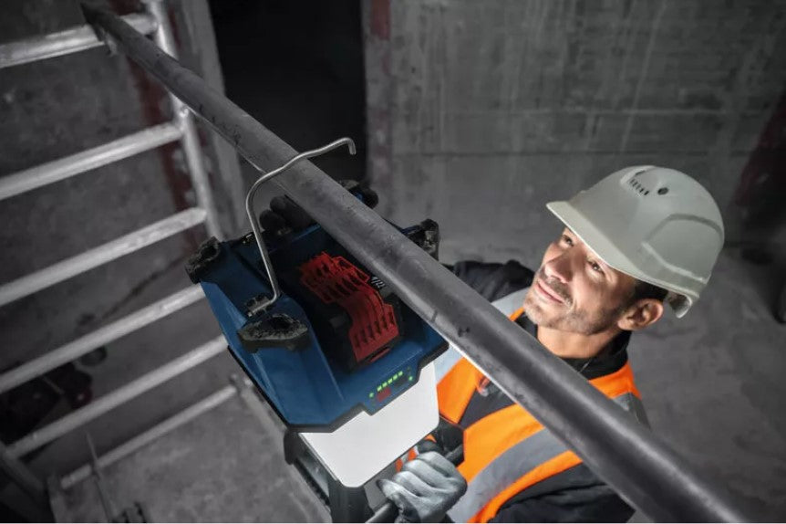 Bosch Akku-Baustrahler Bauleuchte LED 18V/230V GLA 18VH-7500 7500lm 06014A5000