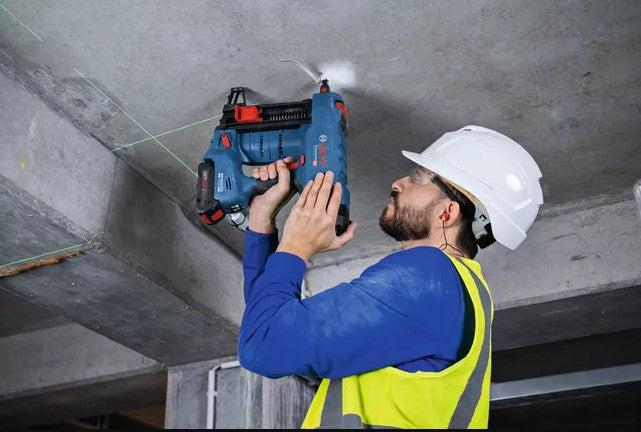 Bosch Elektriker Befestigungsteile 18V Akku-Nagler GNB18-38 40 mit E-Mundstück