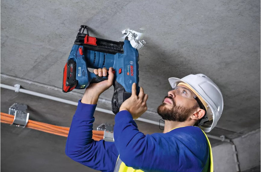 Bosch Elektriker Befestigungsteile 18V Akku-Nagler GNB18-38 40 mit E-Mundstück