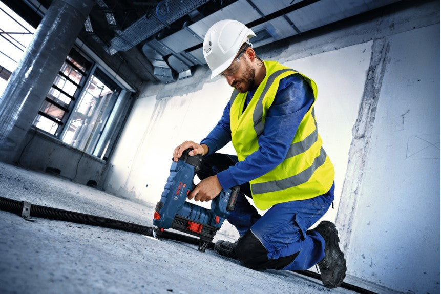 Bosch Elektriker Befestigungsteile 18V Akku-Nagler GNB18-38 40 mit E-Mundstück