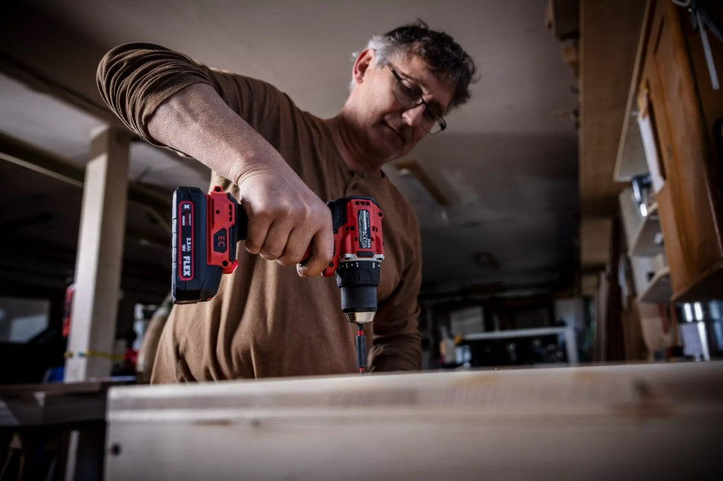 FLEX 18V Akku-Multifunktionswerkzeug Multitool + Bohrschrauber Combo-Set 532843