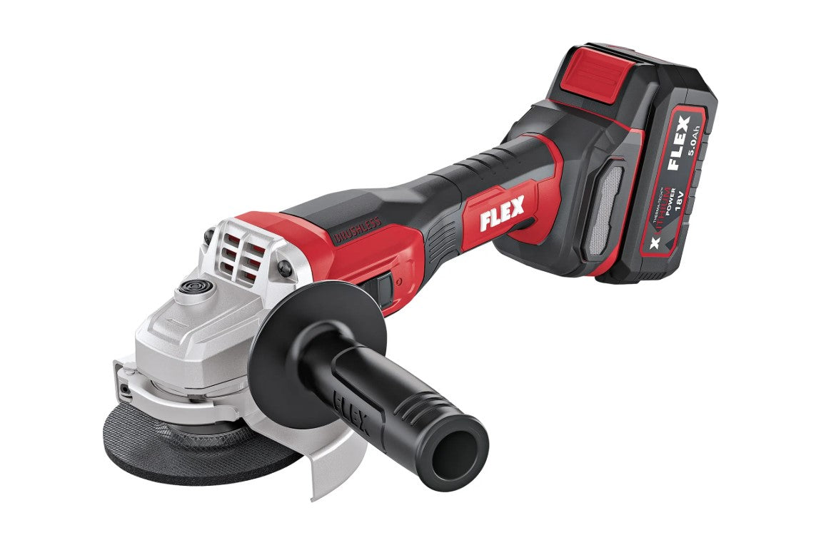 FLEX Akku-Winkelschleifer 18V L 125 18.0-EC LD 534329 2x 5Ah