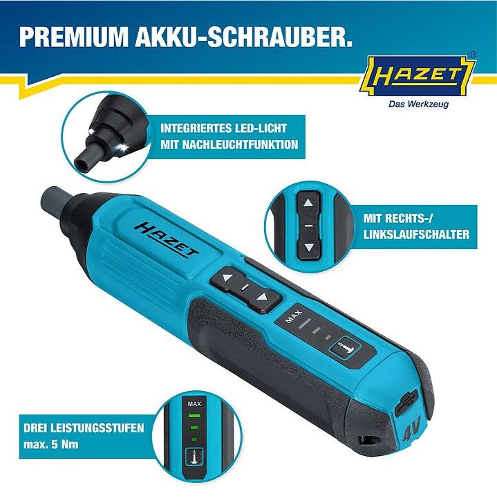 HAZET Adventskalender Weihnachtskalender 2025 24-teilig Akkuschrauber