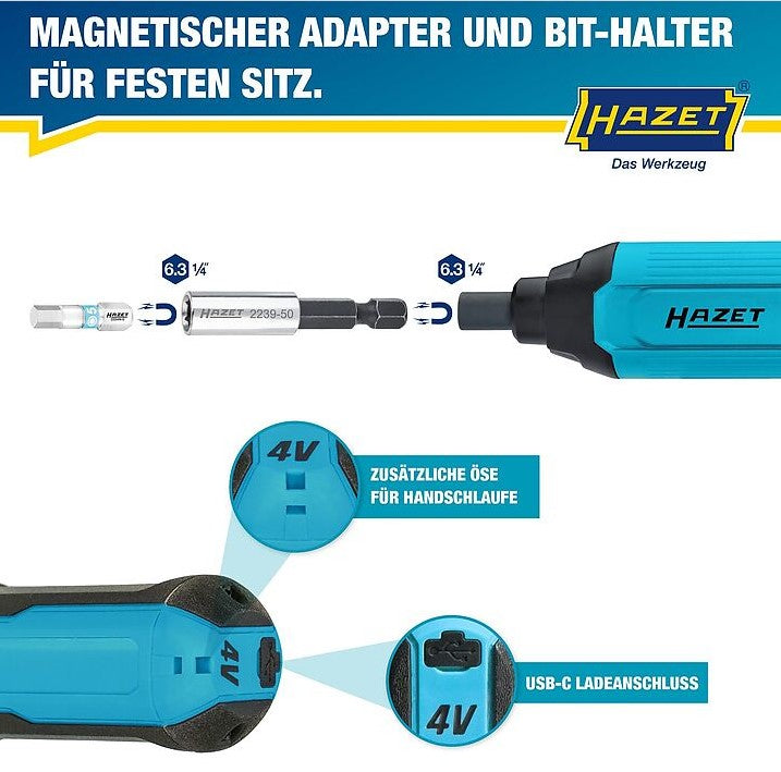 HAZET Adventskalender Weihnachtskalender 2025 24-teilig Akkuschrauber