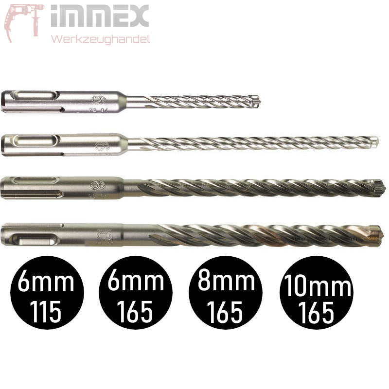 Milwaukee SDS-Plus Bohrer Hammerbohrer 6mm 8mm 10mm