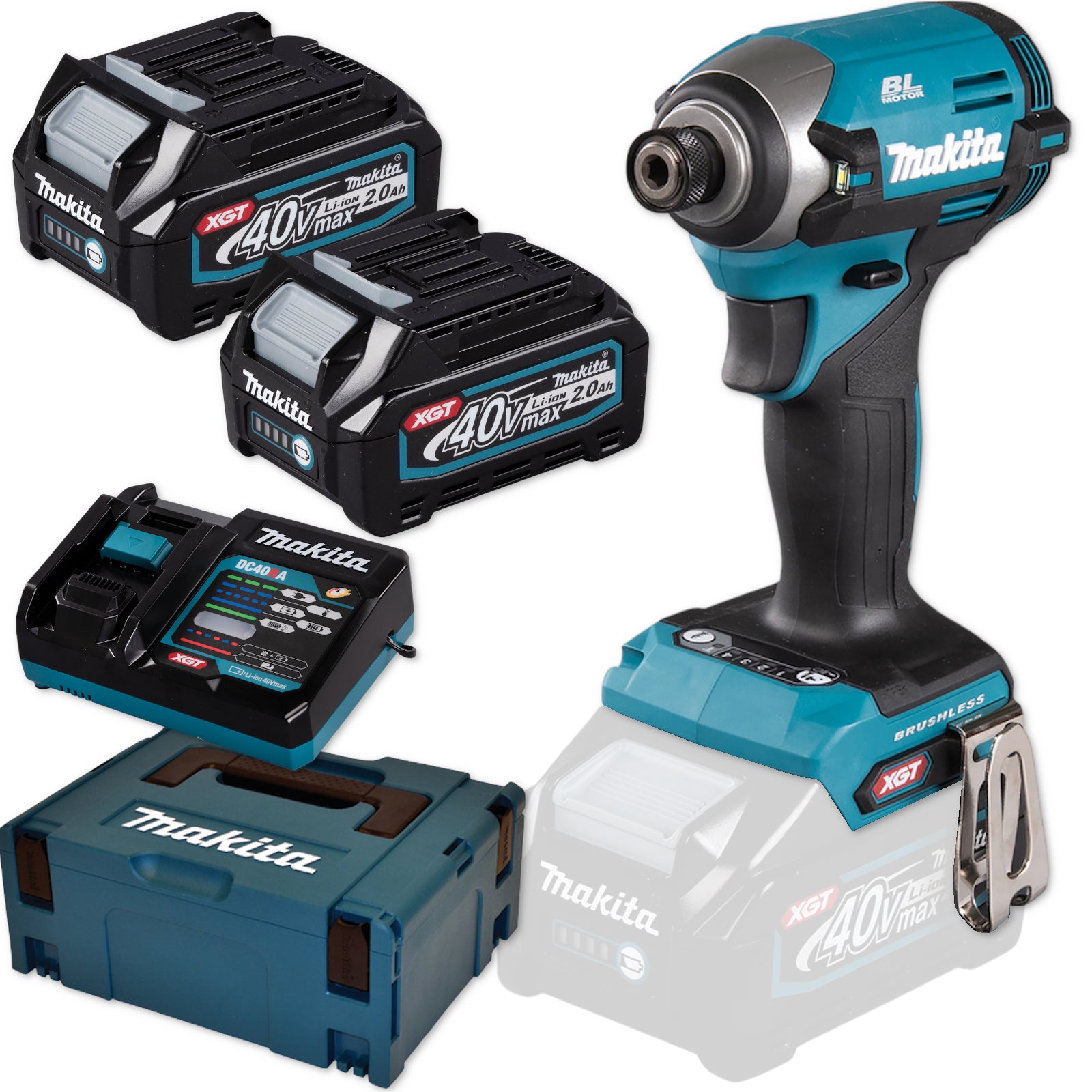 Makita Akku-Schlagschrauber 40V max. TD003GA202