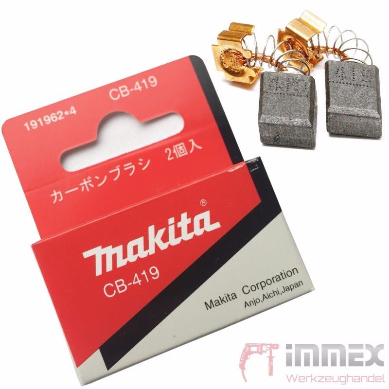 Makita Kohlebürsten CB-419 191962-4